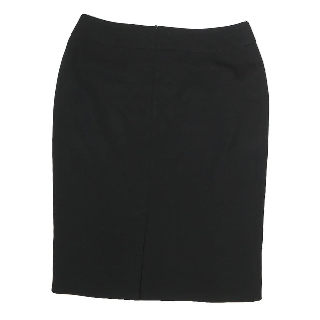 CHANEL Womens Black Mini Cotton Skirt M Classic Elegant Style