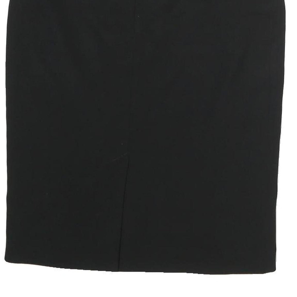 CHANEL Womens Black Mini Cotton Skirt M Classic Elegant Style