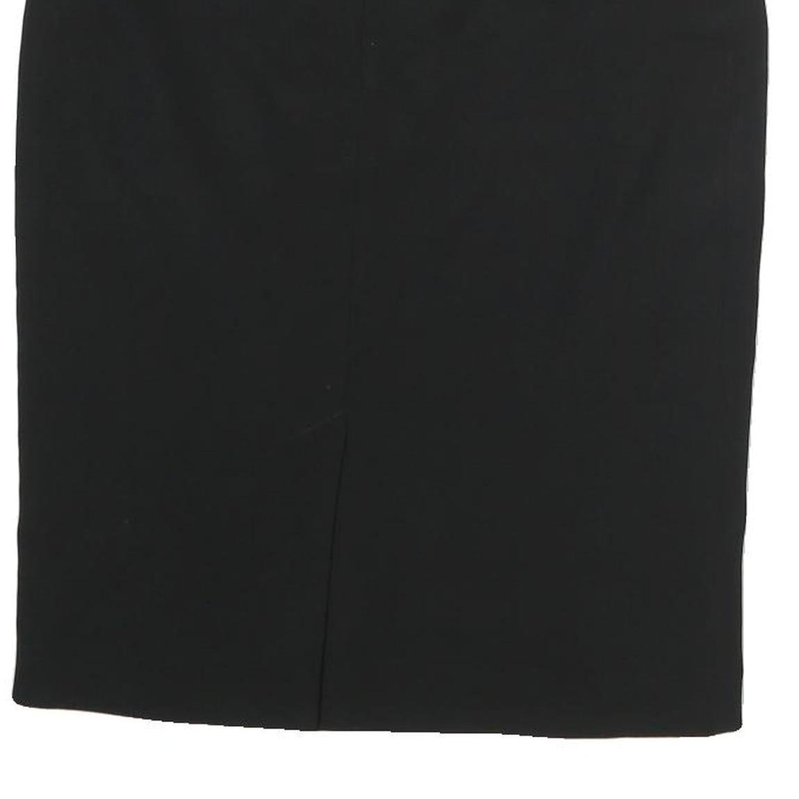 CHANEL Womens Black Mini Cotton Skirt M Classic Elegant Style