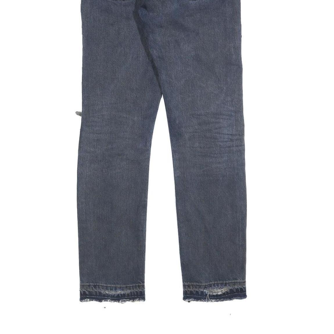 LEVI'S 505C Womens Jeans Blue Classic Straight Denim Medium W26 L27 Distressed