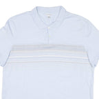 CALVIN KLEIN Womens Polo Shirt Blue XL
