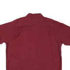 WRANGLER Mens Red Casual Shirt XL Cotton Blend Workwear Button Shirt