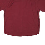 WRANGLER Mens Red Casual Shirt XL Cotton Blend Workwear Button Shirt