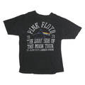 PINK FLOYD Mens Black The Dark Side Of The Moon Tour Graphic T-Shirt XL Short