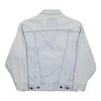 LEVI'S Womens Blue Cotton Denim Jacket S Button Closure Classic Fit Casual