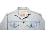 LEVI'S Womens Blue Cotton Denim Jacket S Button Closure Classic Fit Casual
