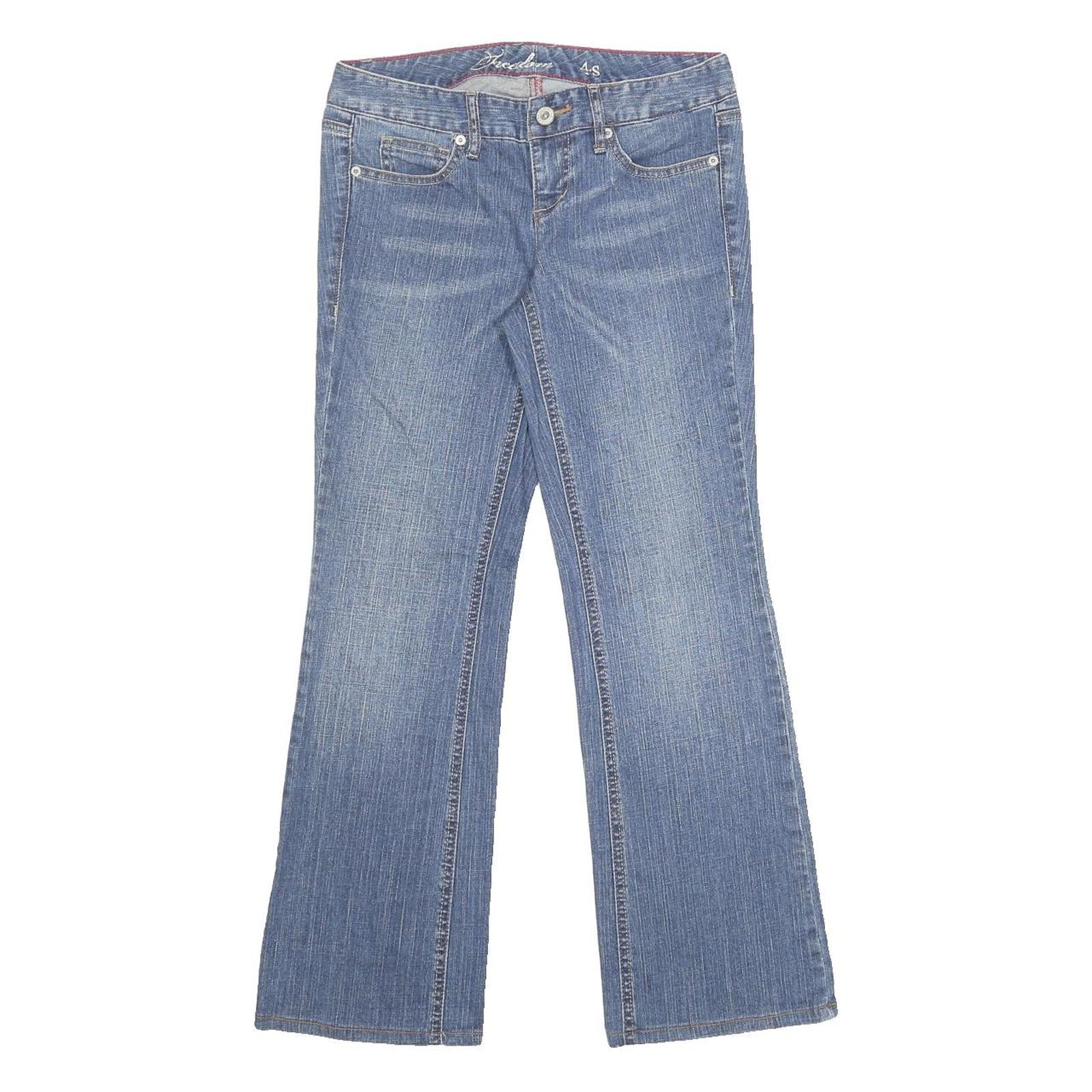 TOMMY HILFIGER Womens Regular Blue Denim Regular Fit Jeans W30 L28 Freedom