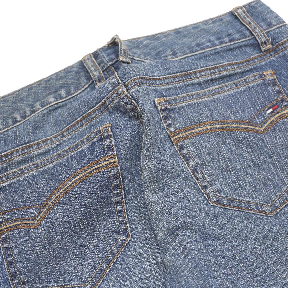 TOMMY HILFIGER Womens Regular Blue Denim Regular Fit Jeans W30 L28 Freedom