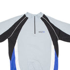 Cycling Mens Jersey Grey 1/4 Zip L