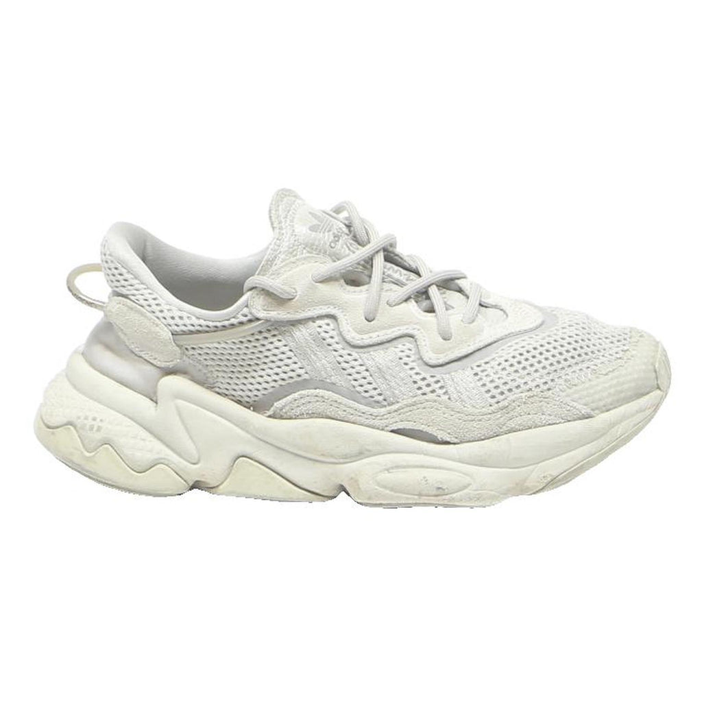 ADIDAS Ozweego Womens White Synthetic UK 3 Chunky Trainers Comfortable Fashion