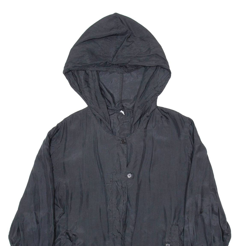 Lightweight Mens Jacket Black Hooded S