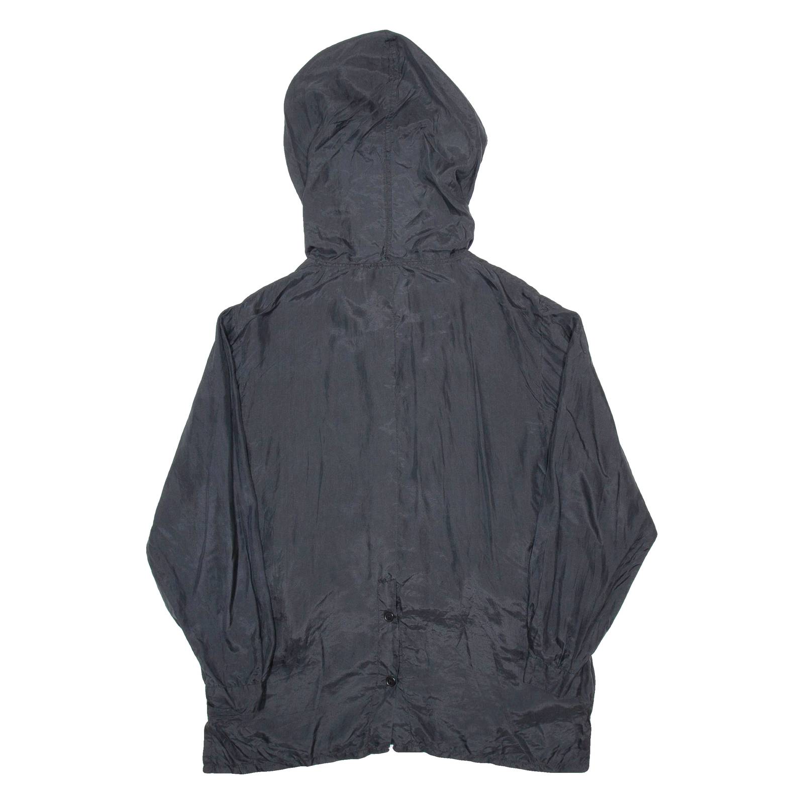 Lightweight Mens Jacket Black Hooded S