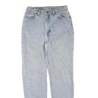 LEVI'S Womens 512 Tapered Jeans Blue Regular Tapered Denim Medium W28 L32