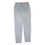 LEVI'S Womens 512 Tapered Jeans Blue Regular Tapered Denim Medium W28 L32