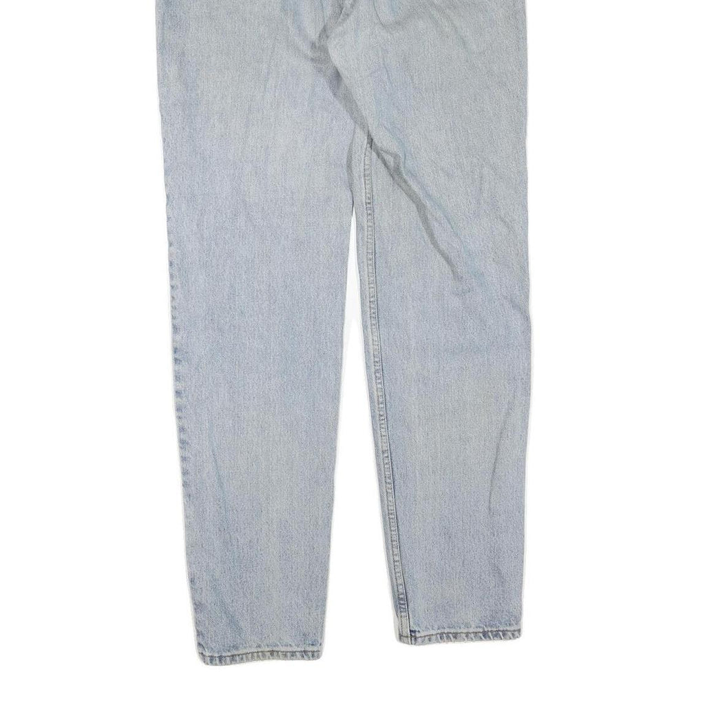 LEVI'S Womens 512 Tapered Jeans Blue Regular Tapered Denim Medium W28 L32