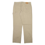 TOMMY HILFIGER Carpenter Womens Trousers Beige Regular Straight W32 L30