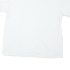 CALVIN KLEIN Mens White XL Plain Crew Neck Short Sleeve Casual T-Shirt