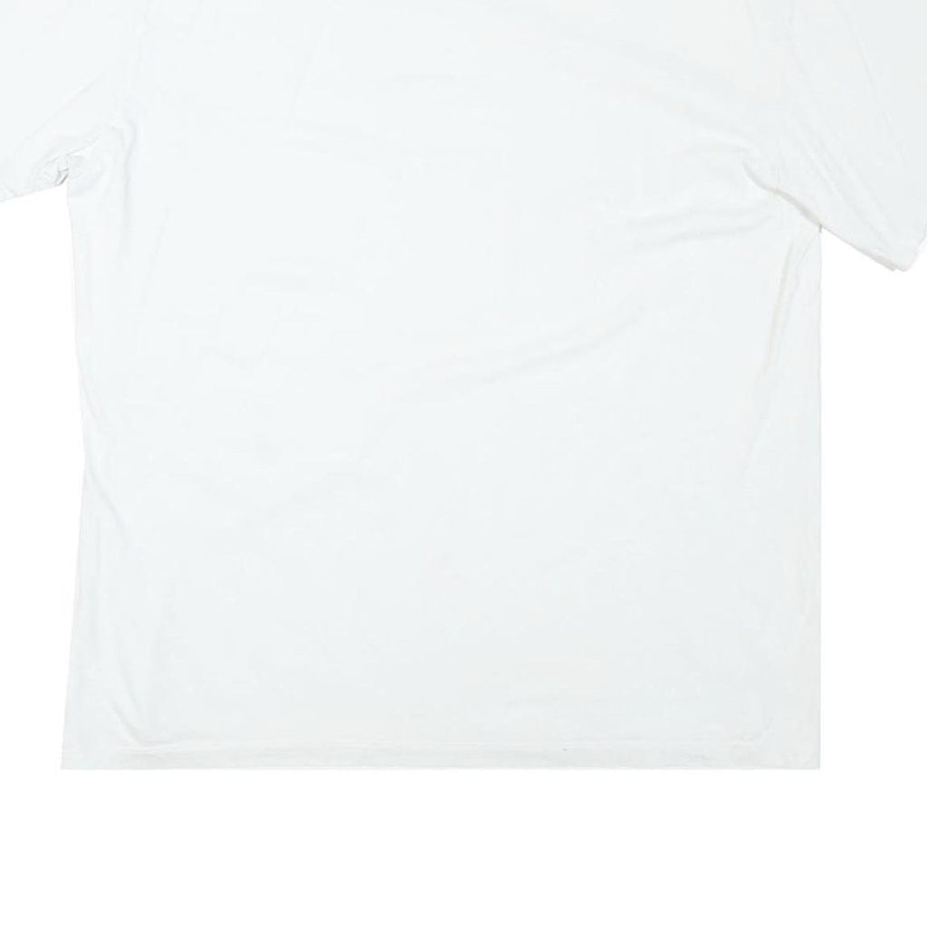 CALVIN KLEIN Mens White XL Plain Crew Neck Short Sleeve Casual T-Shirt