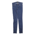 LEE Womens Slim Slim Fit Blue Denim Cotton Blend Jeans W28 L33 Stylish