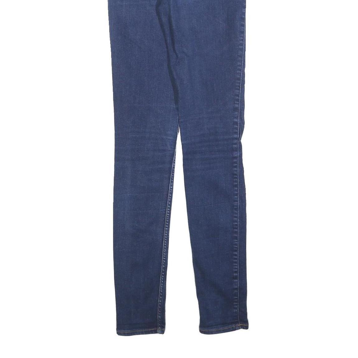 LEE Womens Slim Slim Fit Blue Denim Cotton Blend Jeans W28 L33 Stylish