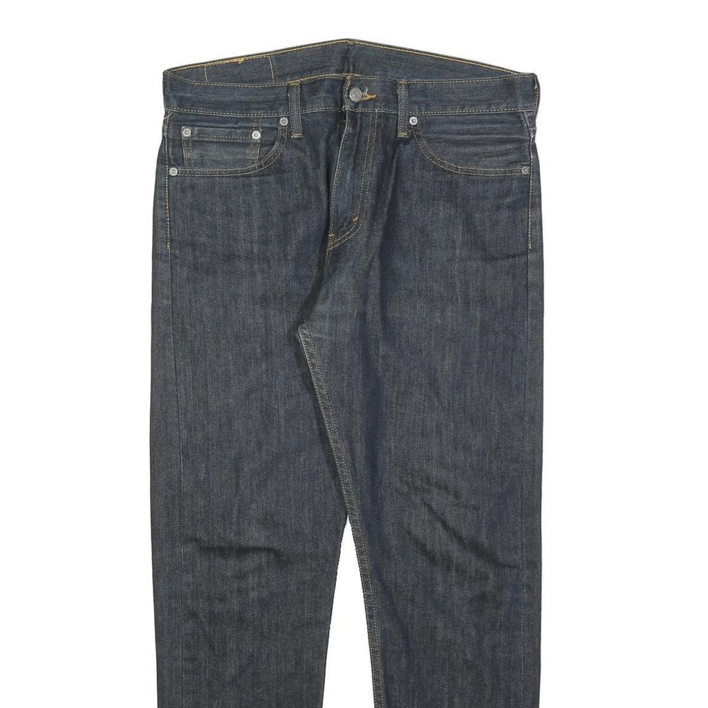 LEVI'S 508 Tapered Mens Jeans Blue Slim Tapered Denim Raw W35 L30 Classic Fit