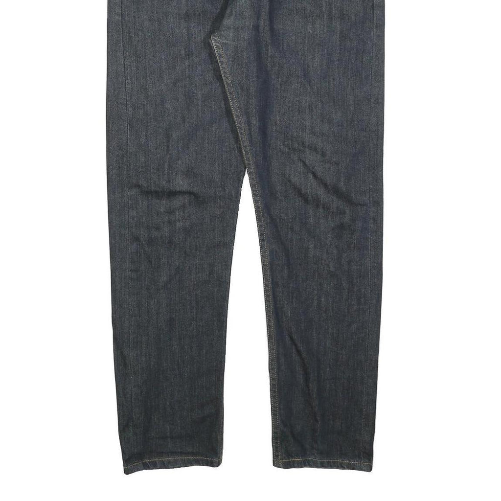 LEVI'S 508 Tapered Mens Jeans Blue Slim Tapered Denim Raw W35 L30 Classic Fit