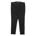 LEVI'S Womens Slim Black Denim Skinny Jeans Cotton Blend W30 L25 Classic Casual
