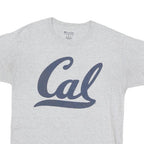 CHAMPION Mens Grey Cal Graphic T-Shirt M Short Sleeve Crew Neck Cotton Blend