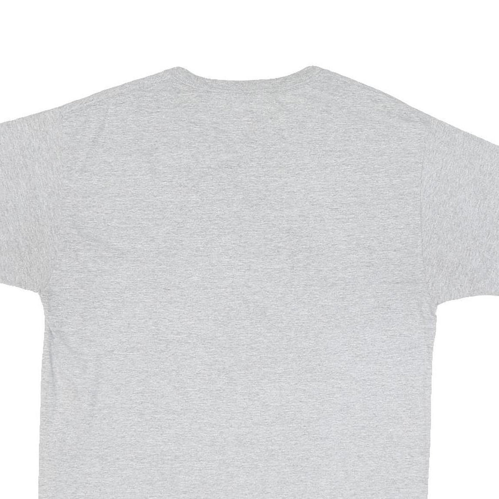 CHAMPION Mens Grey Cal Graphic T-Shirt M Short Sleeve Crew Neck Cotton Blend