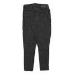 LEVI'S 721 Womens Jeans Black Slim Skinny Denim W26 L24 Stylish Classic Zip
