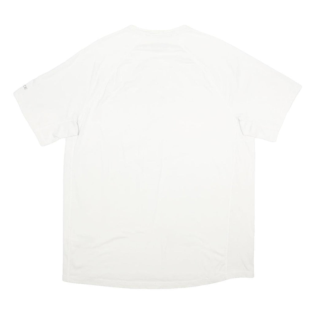 CARHARTT Mens White Cotton Blend Pocket T-Shirt L Short Sleeve Crew Neck