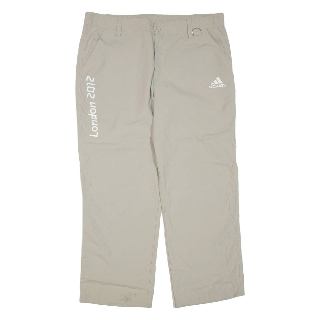 ADIDAS London 2012 Mens Trousers Grey Regular Straight W38 L28