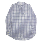 WRANGLER Womens Shirt Blue Check Long Sleeve S
