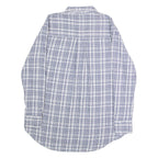 WRANGLER Womens Shirt Blue Check Long Sleeve S