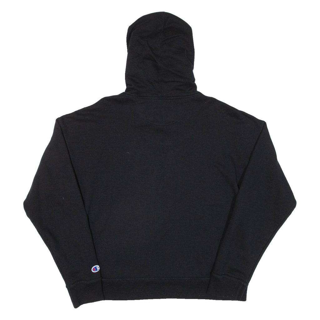 CHAMPION Womens Black Hoodie M