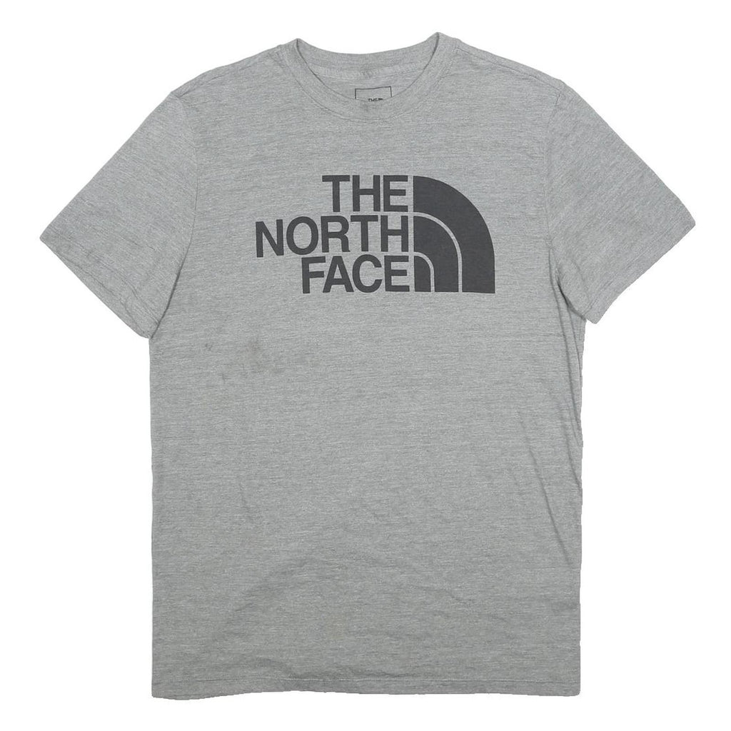THE NORTH FACE Mens Grey Short Sleeve Crew Neck Cotton Blend T-Shirt M