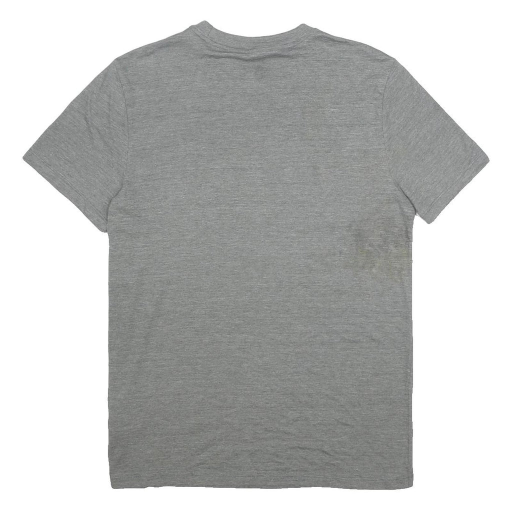 THE NORTH FACE Mens Grey Short Sleeve Crew Neck Cotton Blend T-Shirt M