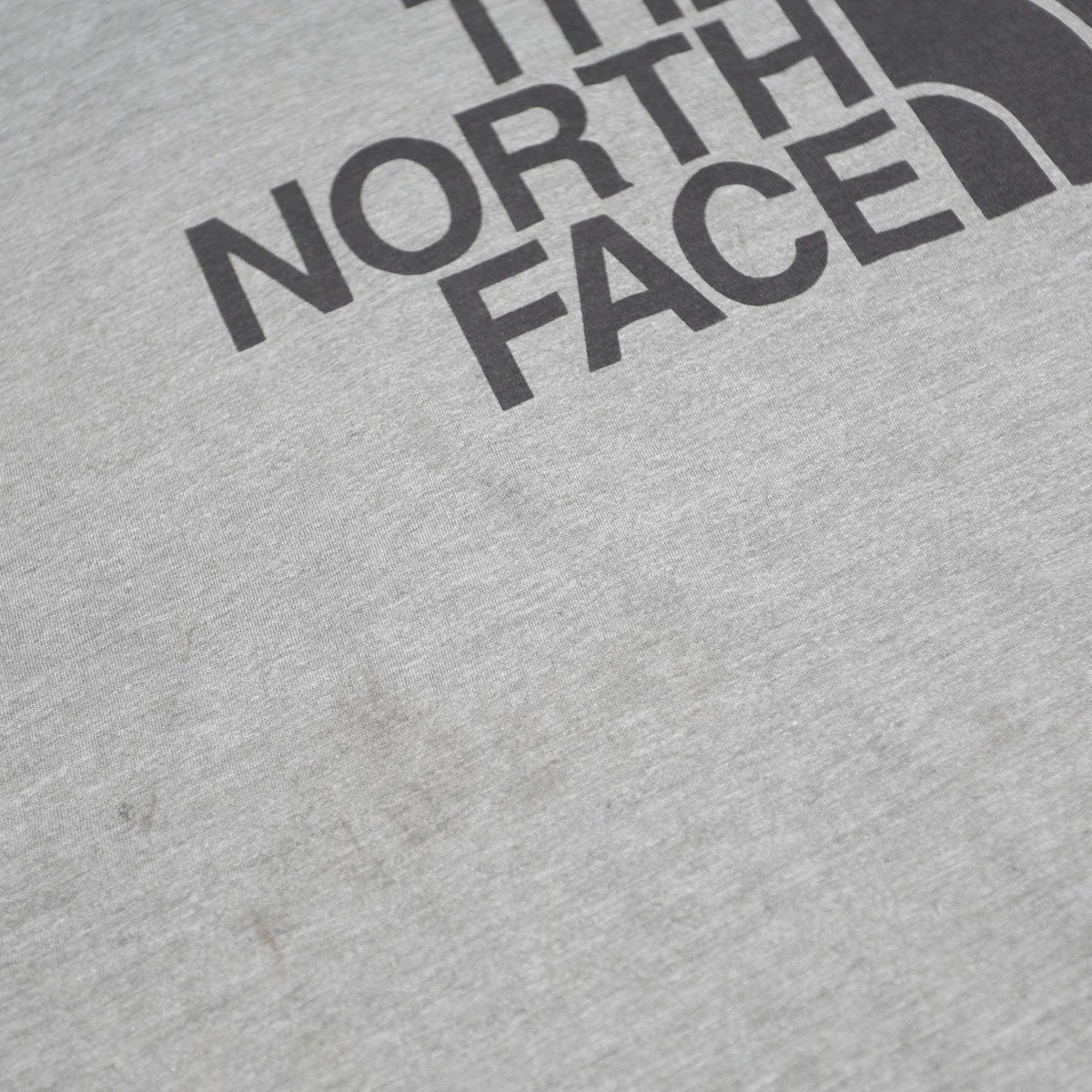 THE NORTH FACE Mens Grey Short Sleeve Crew Neck Cotton Blend T-Shirt M