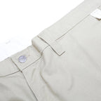 DICKIES Mens Cotton Blend Beige Regular Fit Straight Leg Trousers W40 L31