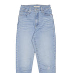 LEVI'S Womens Jeans Blue Slim Skinny Denim Medium W26 L29 Casual Stylish Zip