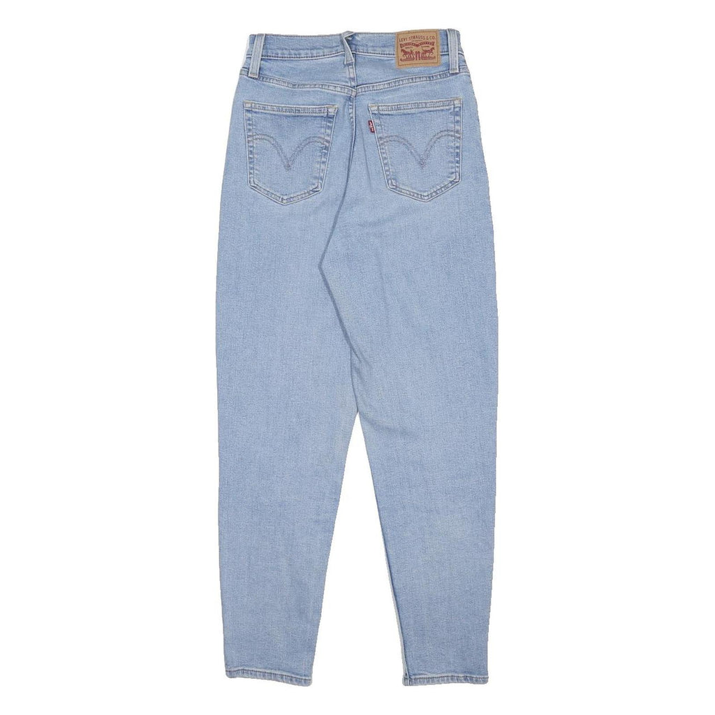 LEVI'S Womens Jeans Blue Slim Skinny Denim Medium W26 L29 Casual Stylish Zip