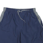 NIKE Mens Shorts Blue & Grey Casual L W30 Sports Swim Training