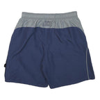 NIKE Mens Shorts Blue & Grey Casual L W30 Sports Swim Training