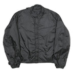 HARLEY DAVIDSON Mens Black Classic Jacket M Polyester Zip Plain Casual Biker