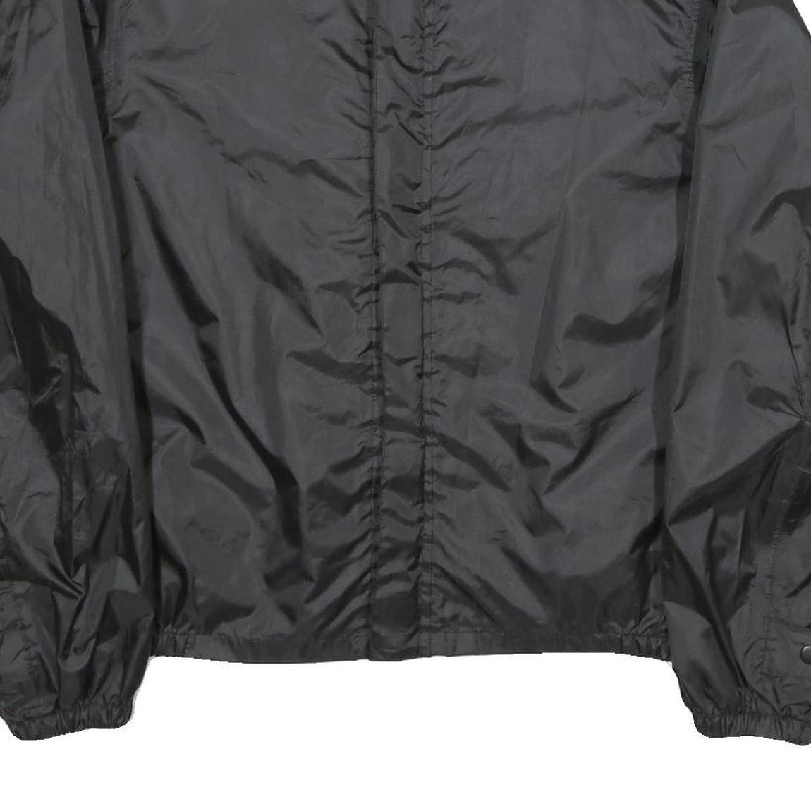 HARLEY DAVIDSON Mens Black Classic Jacket M Polyester Zip Plain Casual Biker