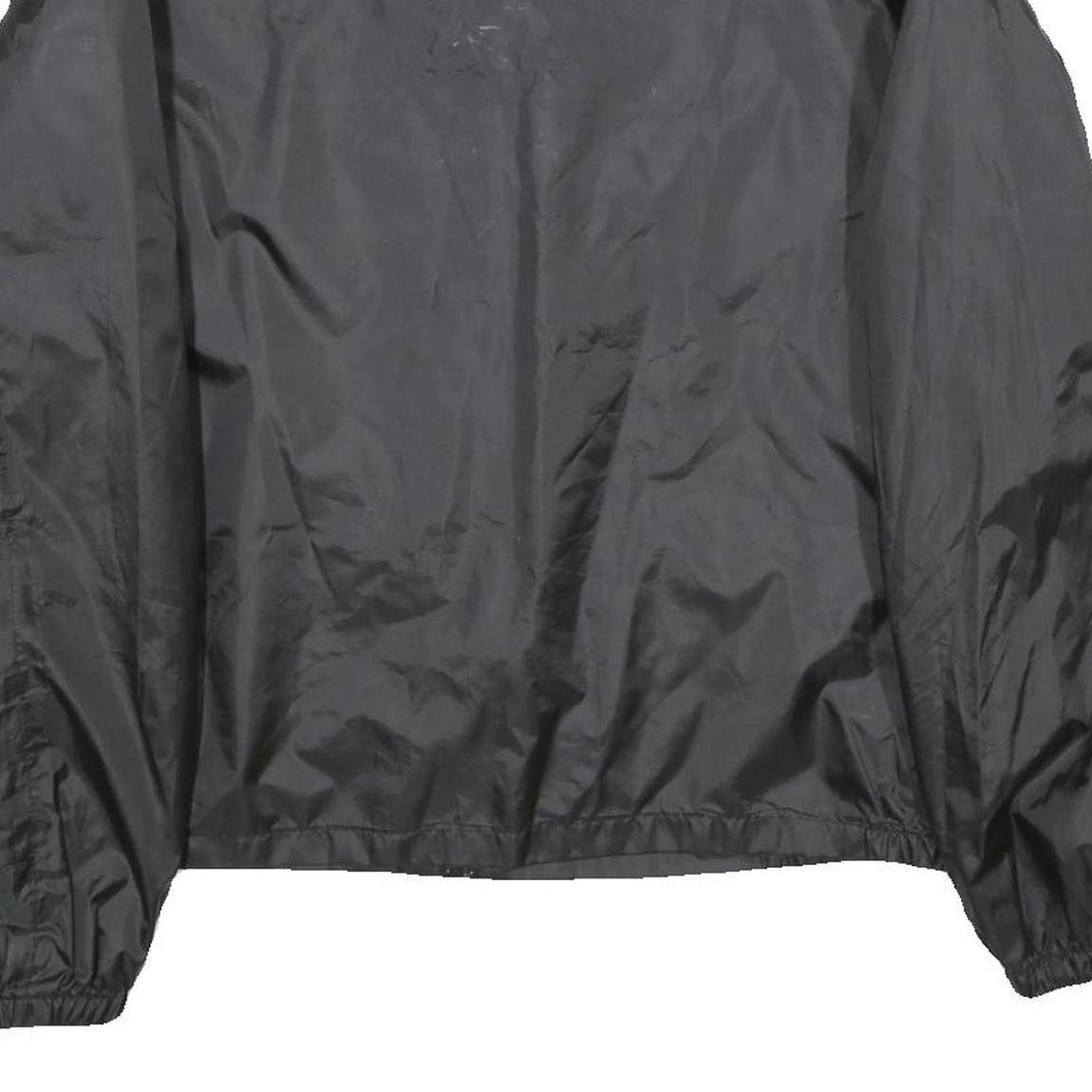 HARLEY DAVIDSON Mens Black Classic Jacket M Polyester Zip Plain Casual Biker