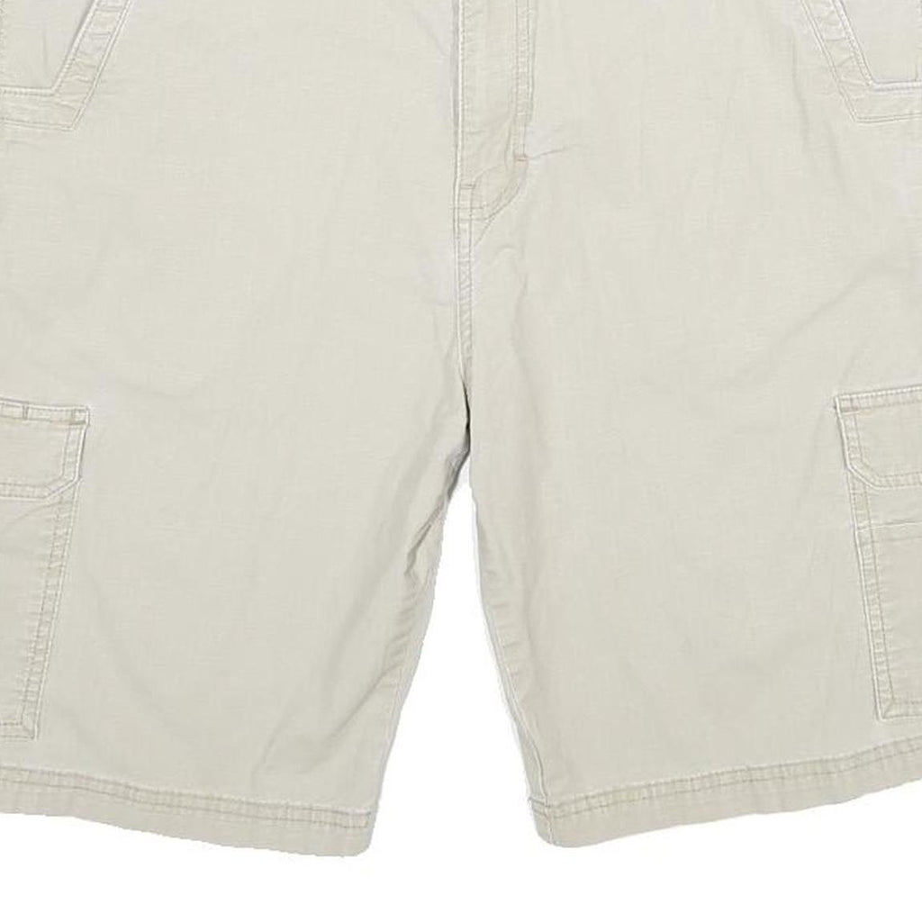 DICKIES Mens Shorts Beige Casual Cargo L W36 Workwear Durable Polyester