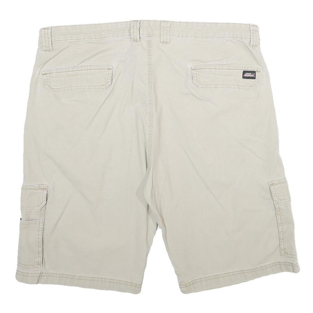 DICKIES Mens Shorts Beige Casual Cargo L W36 Workwear Durable Polyester