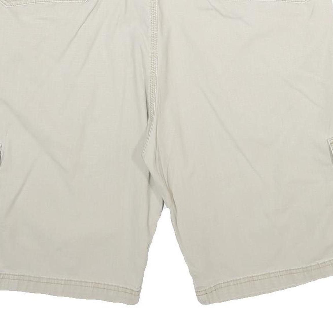 DICKIES Mens Shorts Beige Casual Cargo L W36 Workwear Durable Polyester