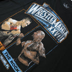 WWE Mens Black WrestleMania XXVIII Graphic T-Shirt 2XL Short Sleeve Crew Neck